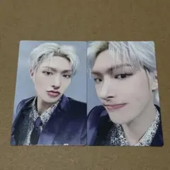 ミンギ　トレカ　2種　初回A birthday ATEEZ 3