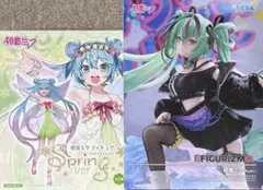 初音ミク 美少女フィギュア 2種セット　Springver パンクスタイル
