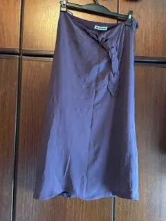 JIL SANDER ロングスカート パープルのサムネイル