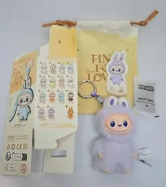 POP MART PIN FOR LOVE 　イニシャルラブブ　E