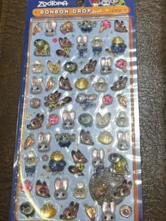 ズートピア ボンボンドロップシール