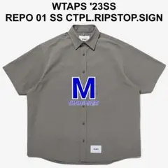 WTAPS REPO 01 SS SHIRT M GREIGE ダブルタップス - メルカリ