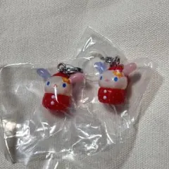 サンリオキャラクターズ いちごめじるしアクセサリー ウサハナ 2個セット