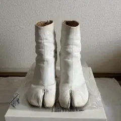 マルジェラ　キャンバス素材　足袋ブーツ