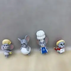 タフィー カプセルトイ 4体セット トムとジェリー