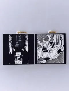 サタン　魔人ブウ　2個セット　ドラゴンボール　40周年記念 ラバーマスコット