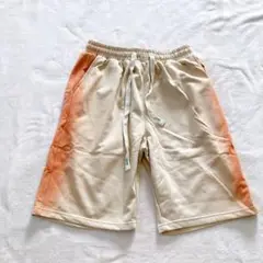 メンズ ハーフパンツ 3XL グラデーションパンツ スウェット おしゃれ