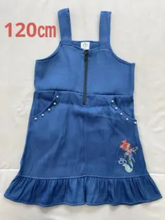 バースデー購入 120㎝ アリエル ジャンバースカート ディズニー 100周年