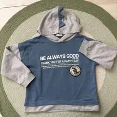 110 薄手トレーナー　長袖　恐竜