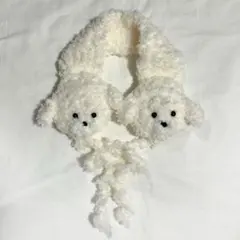 ふわふわ　イヤーマフ 犬