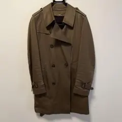 トゥモローランド ダブルブレストトレンチコート ブラウン