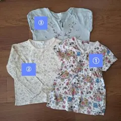 キッズ服 3点セット トップス 120㎝