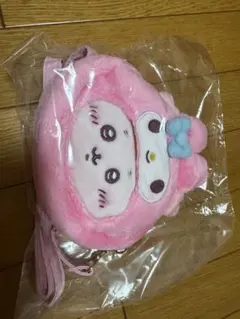 古本屋(カニ)×マイメロディ ポシェット 「ちいかわ ×サンリオ