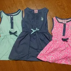 POLO 女の子 ワンピース セット