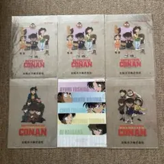 名探偵コナン クリアファイル4種6枚セット