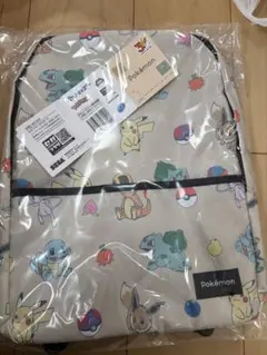 ポケットモンスタープラチナムザッカリュック　カントー地方　ホワイト