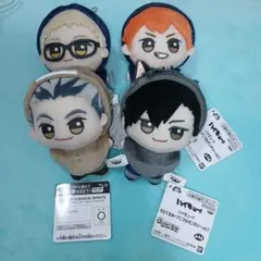 ハイキュー！！ちびぐるみ　アニマルポンチョvol.1 ４体コンプセット