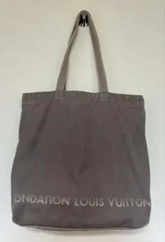 LOUIS VUITTON Foundationグレー トートバッグ - メルカリ