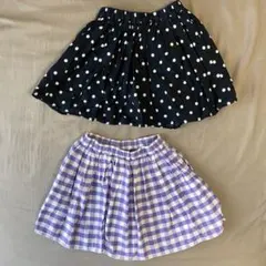 グローバルワーク スカート　2枚セット