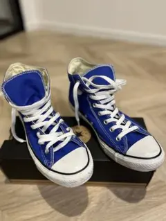 Converse All Star 青 ハイカット スニーカー