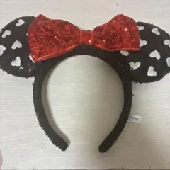 ミニーマウス　スパンコールカチューシャ