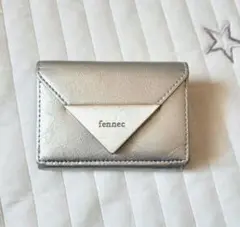 fennec 三つ折り財布 メタリックシルバーのサムネイル