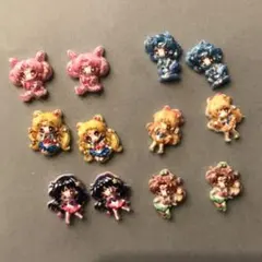 ネイルパーツ　セーラームーン　12個