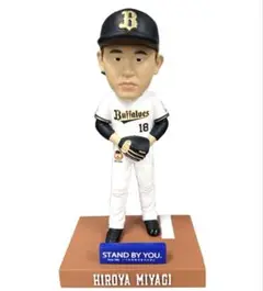 2025 オリックスバファローズ 宮城大弥 18 ボブルヘッドフィギュア