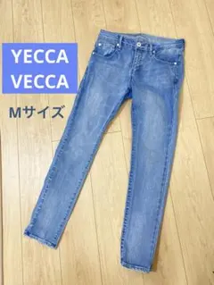 YECCA VECCA デニムパンツ　ストレート　ジーンズ　ライトインディゴのサムネイル