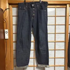 シュガーヒル クラシックデニムパンツ 502 34インチ ワンウォッシュ 