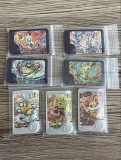 【新品・未使用】ポケモンフレンダ リーフィア カビゴン ビクティニ ルチャブル