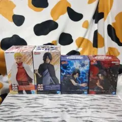 NARUTO　BORUTO　フィギュア　ナルト　サスケ　イタチ　4種セット