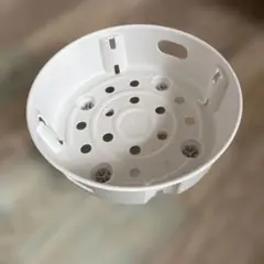 蒸し器用 蒸し皿 蒸し台 ホワイトのサムネイル