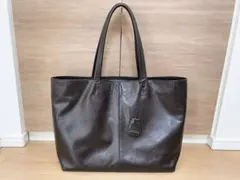 UNITED ARROWS GLR 本革トートバッグ こげ茶 A4のサムネイル