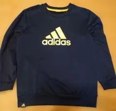 adidas アディダス トレーナー ネイビー 160のサムネイル