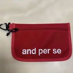 美品‼︎ アンパスィゴルフ　マルチポーチ