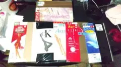 ストッキング/CKなど6種9足セット/ストッキングまとめ売り