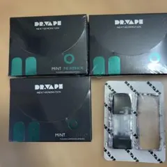 DR.VAPE Model2ミント・メンソール カートリッジ3箱＋1個
