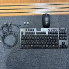 Logitech G Pro ワイヤレスキーボード&マウス　 G913-TKL