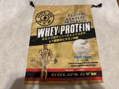 GOLD'S GYM ホエイプロテイン 巾着袋