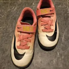 Nike サッカーシューズ オレンジ/ホワイト　18cm