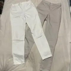 GUスキニーパンツセット