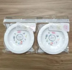 スケーター小皿3枚組*2点セット ハローキティ#子供用お皿#パーティープレート