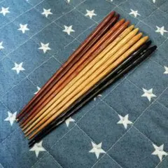 木製箸セット さまざまな色
