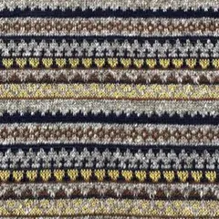 ジャガードニット ノルディック 北欧風 はぎれ グレー　ブラウン　ネイビー
