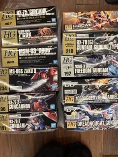 ネオ・ジオン中心 ガンプラ HG RG まとめ売り 8点セット - メルカリ