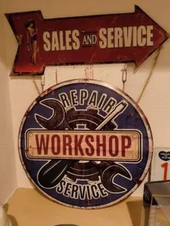 ヴィンテージメタルサイン 2025年最新】メタルサインの人気アイテム - メルカリ