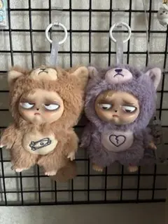 グランピピ 茶色 紫