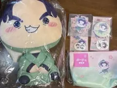 フリューくじ 忍たま乱太郎 もちぴこBIGぬいぐるみ他(潮江文次郎)