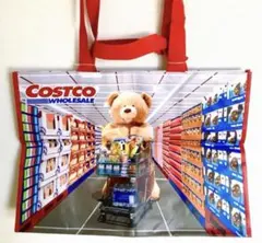 コストコ　エコバッグ　ショッピングバッグ　バッグ　可愛い　熊さん　熊　くま　クマのサムネイル